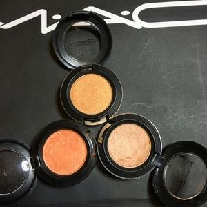 MAC Cosmetics Trio of Orange Eye Shadows